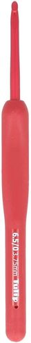 Tulip Etimo Red Crochet Hook Soft -Grip 2.00mm - 1pc in Kuwait