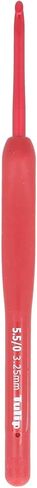 Tulip Etimo Red Crochet Hook Soft -Grip 2.00mm - 1pc in Kuwait
