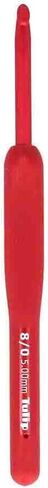 Tulip Etimo Red Crochet Hook Soft -Grip 2.00mm - 1pc in Kuwait
