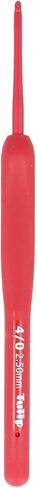 Tulip Etimo Red Crochet Hook Soft -Grip 2.00mm - 1pc in Kuwait