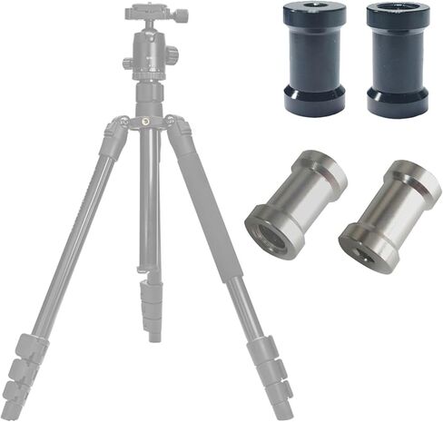 Light Stand Adapter Screw for Camera Tripod Mounts High Strength 6061 Aluminum Alloy Threaded Design Enhancing Stability Camera Tripod Adapter Screw in Saudi Arabia