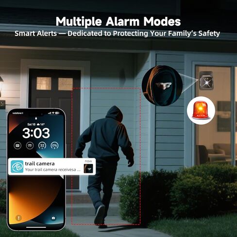 AXB 4K Window Security Camera for Home: 2.4GHz&5GHz WiFi Window Camera with Dual-Light Color Night Vision - Indoor Window Cam with Motion Detection for Home Security 2Pack in Saudi Arabia