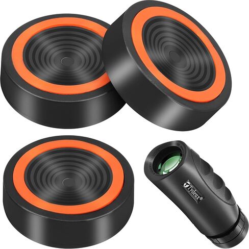 8x25 Waterproof Compact Monocular - Bundle with - Anti-Vibration Suppression Pads Telescope Mounts in Saudi Arabia