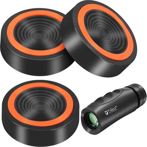10x25 Waterproof Compact Monocular - Bundle with - Anti-Vibration Suppression Pads Telescope Mounts in Saudi Arabia