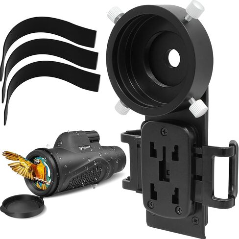 K9 Prism 8x42 Waterproof Monocular Telescope - Bundle with - Smartphone iPhone Adapter with T2 Thread in Saudi Arabia