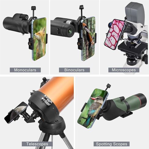 K9 Prism 8x42 تلسكوب أحادي مقاوم للماء - حزمة مع - حامل كاميرا محول تلسكوب للهواتف الذكية in Saudi Arabia
