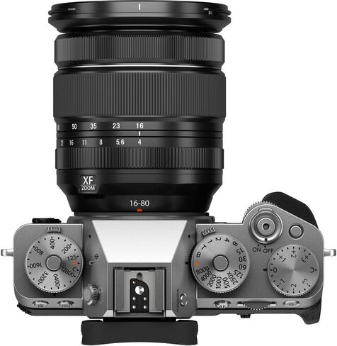 مجموعة عدسات كاميرا Fujifilm X-T5 الرقمية بدون مرآة مقاس XF16-80 مم - حزمة فضية مع بطاقة ذاكرة سعة 64 جيجابايت + ميكروفون رود + حامل ثلاثي القوائم لمدونات الفيديو + مصباح LED للفيديو + حقيبة حمل + المزيد من الملحقات in Saudi Arabia