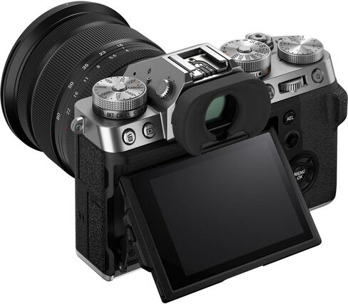 مجموعة عدسات كاميرا Fujifilm X-T5 الرقمية بدون مرآة مقاس XF16-80 مم - حزمة فضية مع بطاقة ذاكرة سعة 64 جيجابايت + ميكروفون رود + حامل ثلاثي القوائم لمدونات الفيديو + مصباح LED للفيديو + حقيبة حمل + المزيد من الملحقات in Saudi Arabia
