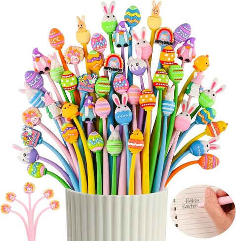 LIYIQ 50 PCS HALLOWEEN الإجهاد الإجهاد أقلام أقلام القرع رؤساء جمجمة الشبح شكل الخفافيش الأقلام متعة قلم لطيف للأطفال كاواي تويج القلم لجوائز الفصول الدراسية ، والمدرسة ، اللوازم المكتبية in Saudi Arabia