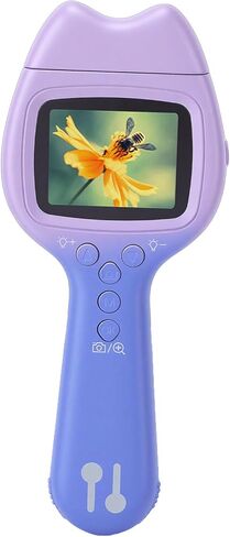 Handheld Digital Microscope, 500X Optical Zoom 2MP Camera 2.0 Inch Screen with 180Degree Rotating Lens for Kids Students Science Education (Roseate) in Saudi Arabia