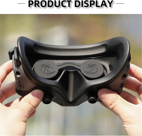 Silicone Lens Cover Padding for DJI Goggles 3 & Goggles 2 Flight Glasses Scratch-Proof, Dust-Proof and Sweat-Proof Lens Protection for DJI Avata 2 /Avata Drone G3/G2 VR Glasses Accessories, in Kuwait