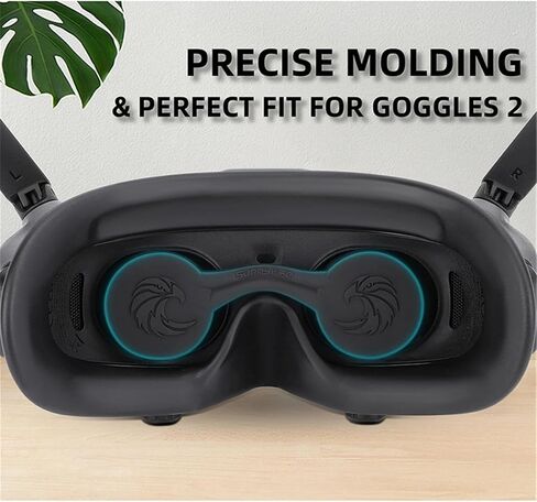 Silicone Lens Cover Padding for DJI Goggles 3 & Goggles 2 Flight Glasses Scratch-Proof, Dust-Proof and Sweat-Proof Lens Protection for DJI Avata 2 /Avata Drone G3/G2 VR Glasses Accessories, in Kuwait