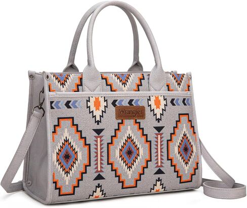 Wrangler Large Tote Bag with Compartments Western Shoulder Bag for Women Work in Kuwait