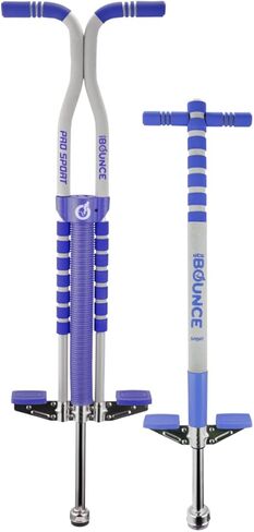 New Bounce Pogo Stick - 2 Pack Combo Set of Soft, Easy Grip Sport Pogo Stick and Pro Sport Pogo in Kuwait
