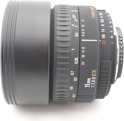 Sigma 15mm F2.8 EX Diagonal Fisheye Lens for Nikon SLR Camera in Kuwait
