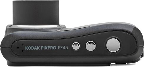 كاميرا Kodak PIXPRO FZ45 رقمية 16 ميجابكسل، تكبير بصري 4X 27 ملم زاوية واسعة 1080 بكسل فيديو عالي الدقة 2.7 بوصة كاميرا LCD (أسود) + بطاقة وقارئ سعة 64 جيجابايت + محفظة ذاكرة in Kuwait