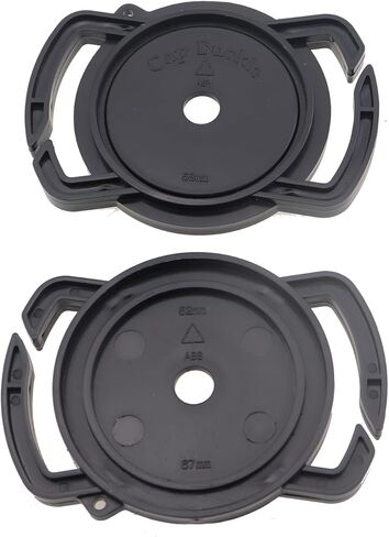 2PCS Camera Lens Cap Holder 52/67/58mm Lens Anti Loss Buckle Suitable for Travel and Outdoor Photography in Kuwait