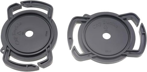 2PCS Camera Lens Cap Holder 52/67/58mm Lens Anti Loss Buckle Suitable for Travel and Outdoor Photography in Kuwait
