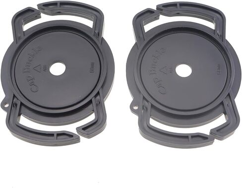 2PCS Camera Lens Cap Holder 52/67/58mm Lens Anti Loss Buckle Suitable for Travel and Outdoor Photography in Kuwait