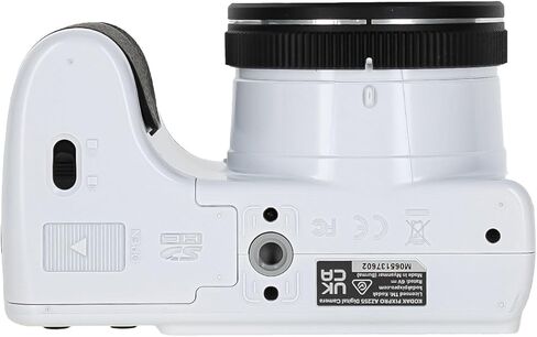 حزمة كاميرا Kodak Pixpro AZ255 الرقمية باللون الأبيض (AZ255WH) تتضمن: بطاقة ذاكرة سعة 128 جيجابايت، بطاريات قابلة لإعادة الشحن، حقيبة، حامل ثلاثي مرن، حزام للرقبة، أغطية عدسات، مجموعة تنظيف كاملة، المزيد من الملحقات in Kuwait