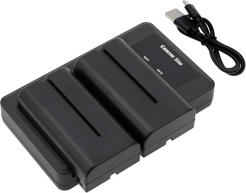 شاحن بطارية بديل لـ JVC GR-DVM1U، GR-DVM5، GR-DVM5U، GR-DVM801، GR-DVM828، GR-DVM9300، P/N: BN-V607، BN-V607U، BN-V615، BN-V615U، BN-V615X in Saudi Arabia