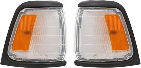 EPIC LIGHTING OE Style Replacement Park Parking Marker Signal Light Lamp Assembly w/Black Trim Compatible with Toyota 1989-1991 2WD Pickup Left Driver & Right Passenger Sides Pair in Saudi Arabia