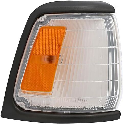 EPIC LIGHTING OE Style استبدال مصباح إشارة وقوف السيارات في الحديقة مع زخرفة سوداء متوافقة مع Toyota 1989-1991 2WD بيك اب السائق الأيسر وزوج جانبي الركاب الأيمن in Kuwait