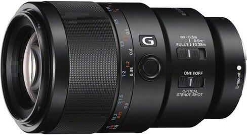 سوني (SEL90M28G - FE 90 ملم F2.8 Macro G OSS عدسة ماكرو كاملة الإطار E-Mount + حزمة تصوير فلاش ومرشح نهائي سعة 64 جيجابايت in Saudi Arabia