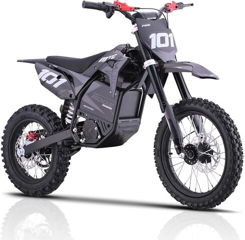 Kooz HP115E الدراجة الأوساخ الكهربائية Ebike للأطفال والمراهقين ، 40 ميل في الساعة 60 فولت 2000 واط (كحد أقصى 3000W) دراجة نارية على الطرق in Kuwait