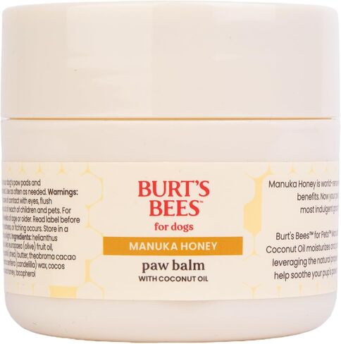 BURT'S BEES FOR PETS Paw & Nose Lotion for Dogs with Manuka Honey and Olive Oil, Soothes Dry Dog Paws -Naturally Derived Ingredients, 6 Oz in Saudi Arabia