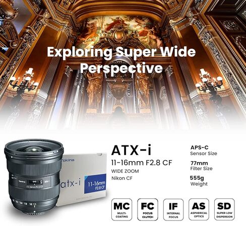 TOKINA ATX-i 11-16mm F2.8 Nikon F (Renewed) in Saudi Arabia