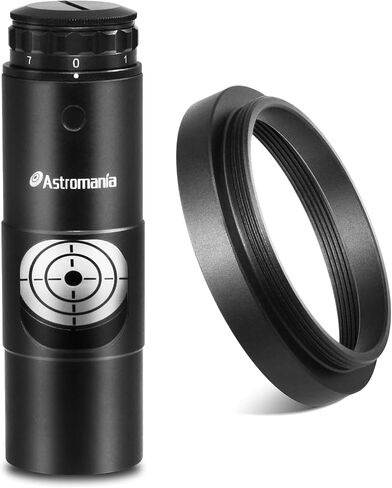 Astromania M43x0.75 أنثى إلى M42X0.75 T / T2 محول تلسكوب خيط ذكر - حزمة مع - محاذاة ميزاء الليزر 1.25 بوصة in Saudi Arabia