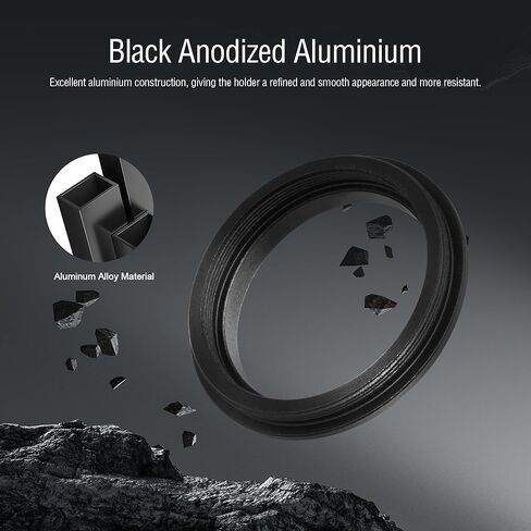 Astromania M48X0.75 ذكر/M42X0.75 أنثى إلى M42X0.75 ذكر محول تلسكوب - حزمة مع - محول حلقة T لنيكون in Saudi Arabia