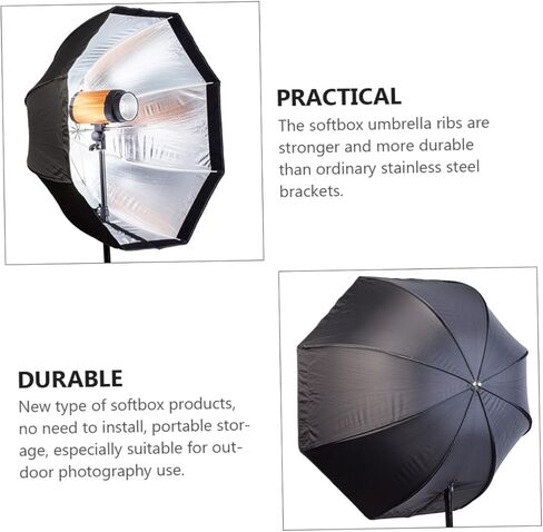 NUOBESTY Octagonal Umbrella Softbox Photography Softbox Light Diffuser for Studio Flash Lighting Suitable for Professional Photographers and Studio Use in Saudi Arabia