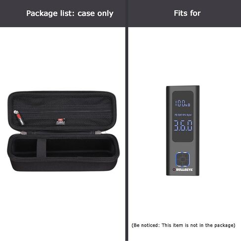 FBLFOBELI Hard Carrying Case for EMSON for Bullseye Pro Pocket Air Compressor, Also fit for DEWALT Cordless Screwdriver DWHT66719/ DCF680N2/ DCF682N1 (Case Only) in Saudi Arabia