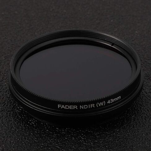 Rengue Adjustable IR Filter, Rotating, 530nm to 750nm Wavelength, for Infrared Photography, 43mm/46mm Adjustable IR Filter, Aluminum Alloy, Nan Digital Cameras and Accessories (43mm) in Saudi Arabia