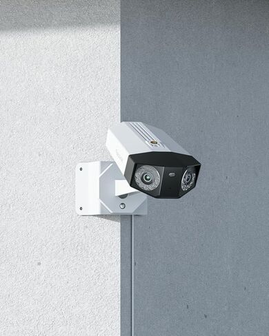 كاميرا حماية مزدوجة العدسات من ريولينك RLA-BKC1 + Duo 2 PoE 4K، رؤية بانورامية 180 درجة، رؤية ليلية ملونة، اكتشاف ذكي in Kuwait