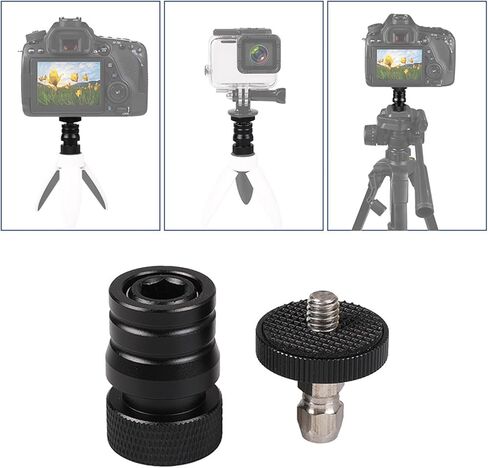 Detachable Tripod Ball Head 1/4" Screw Attachment Removable Mount for Camera Stability for Enhanced in Saudi Arabia