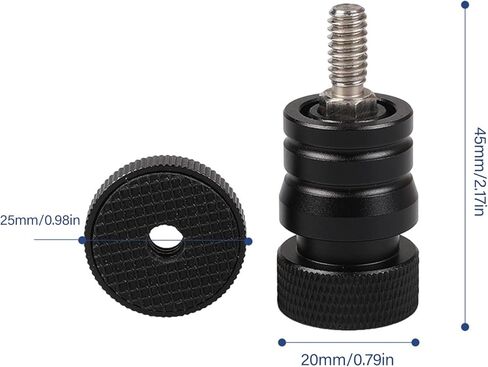 Detachable Tripod Ball Head 1/4" Screw Attachment Removable Mount for Camera Stability for Enhanced in Saudi Arabia