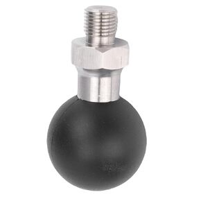 Dioche 1.5 Inch Ball 1.5 Inch Ball Head Mount with Integrated Stainless Steel Screw Rod - Durable Rubber Head for Versatile Use & Easy Installation in Saudi Arabia