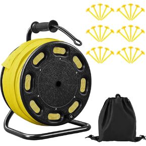 Shimeyao Soccer Field Marking Tape 328 ft Stretchable Tape for Sport Pitches Portable Court Marking Kit for Beach Volleyball Football Basketball Badminton Boundary Lines for Outdoor in Kuwait