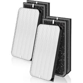 5000 Replacement Filter Compatible with Air Doctor 5000 Series Air Purifier, fits Model 5000, 5500, and 5500i, 2 High-Efficiency Filters and 4 VOCs Filters, Compare to Part # ADF5005 ADF5006 ADF5001 in Saudi Arabia