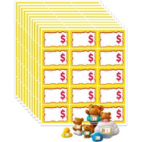ملصقات أسعار بيع المرآب القابلة للإزالة ، 210pcs 2 "x3" سعر مبيع in Kuwait