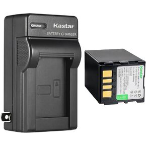 Kastar 1-Pack Battery and AC Wall Charger Replacement for JVC GZ-MG50 GZ-MG50AA GZ-MG50AG GZ-MG50AH GZ-MG50AS GZ-MG50E GZ-MG50EK GZ-MG50EX GZ-MG50EY GZ-MG50EZ GZ-MG50U GZ-MG50US GZ-MG55 GZ-MG55U in Saudi Arabia