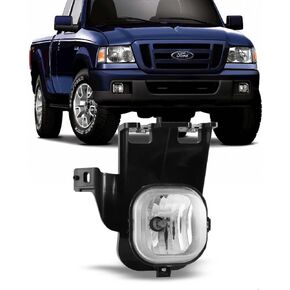 مجموعة مصابيح الضباب CPW متوافقة مع [2006-2007 Ford Ranger] مصابيح الضباب للقيادة استبدال جانب السائق + جانب الركاب in Kuwait