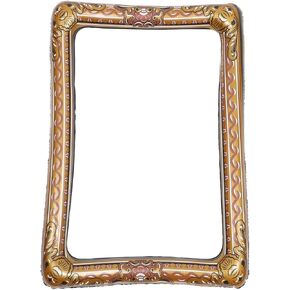 TENDYCOCO Inflatable Photo Frame Prop 26.37 X 18.11 in Selfie Picture Frame for Photo Booth Party Supplies Wedding Graduation Reunion Lightweight Booth Prop in Saudi Arabia