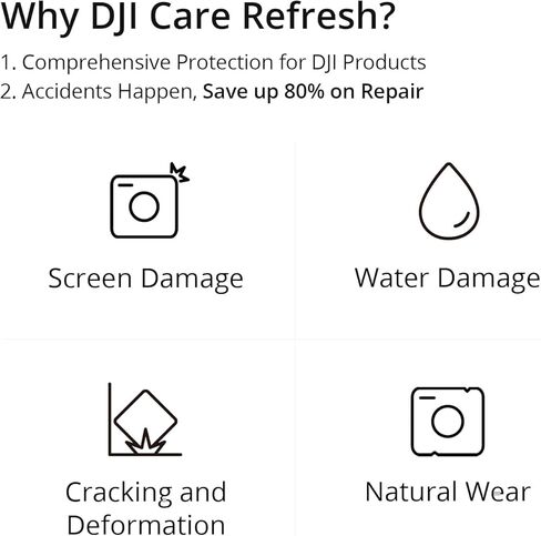 بطاقة DJI Care Refresh لمدة عامين (Osmo Action 4) غير متوفر in Kuwait