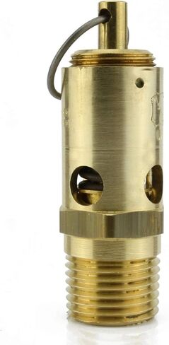 (سفينة من USA) جديد 1/2 "NPT 300 PSI ضاغط الهواء صمام تخفيف الضغط الآمن خزان منبثق/رقم الصنف #8Y-IFW81854154532 in Kuwait