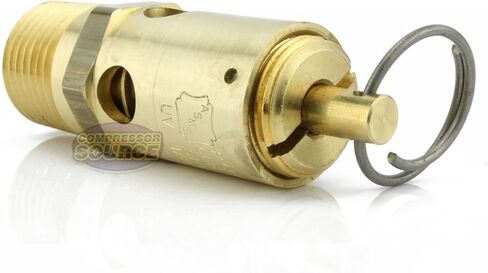 (سفينة من USA) جديد 1/2 "NPT 300 PSI ضاغط الهواء صمام تخفيف الضغط الآمن خزان منبثق/رقم الصنف #8Y-IFW81854154532 in Kuwait