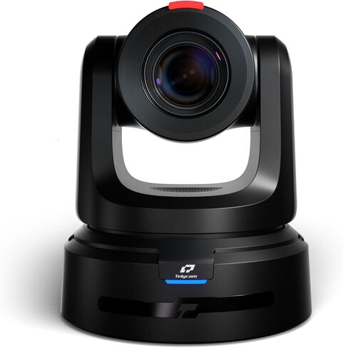 Telycam Explore XE 4K60 PTZ Camera – 1-Inch Sensor, 20× Optical Zoom, Auto-Tracking PDAF Autofocus, ND Filters, NDI®|HX3, HDMI/3G-SDI/USB Type-C, Freed, PoE++ – Broadcast & AV Professional (Black) in Saudi Arabia